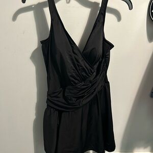 Miraclesuit Elegant Black One-Piece Swimsuit